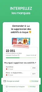 تطبيق لمعرفة البيانات الصحية لأي منتج غذائي screenshot 6