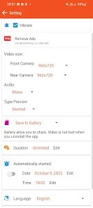 تسجيل فيديو و الهاتف مغلق بجودة عالية screenshot 5