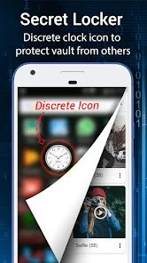 أفضل طريقة لإخفاء الصور والفيديوهات والتطبيقات داخل تطبيق الساعه screenshot 7