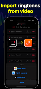 تطبيق لتغيير نغمة الرنين للايفون و الاندرويد screenshot 3