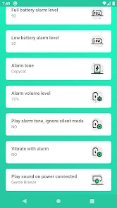 تطبيق للتنبيه اثناء الشحن و اثناء ضعف الشحن screenshot 6