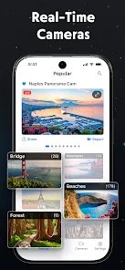 تطبيق لمشاهدة اماكن مختلفة من العالم بشكل مباشر screenshot 7
