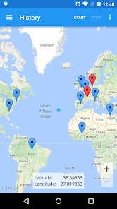 تطبيق لتغيير موقعك الجغرافي بنقرة واحدة screenshot 4