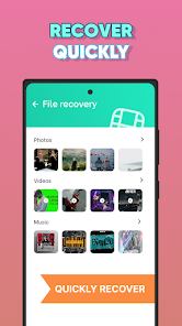 استرجاع الصور و الملفات و المحادثات المحذوفة screenshot 7