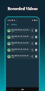 تطبيق تصوير فيديو و الهاتف مغلق screenshot 3