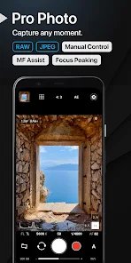 افضل تطبيق للتصوير بكاميرا الهاتف مثل الكاميرا الاحترافية screenshot 3