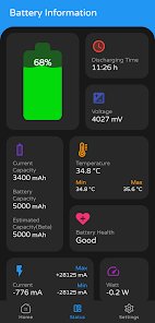 التحكم في الشحن و نسبة التوقف للحفاظ علي البطارية screenshot 3