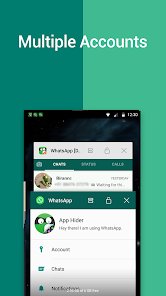 اخفاء الملفات و الصور داخل تطبيق المكالمات screenshot 5