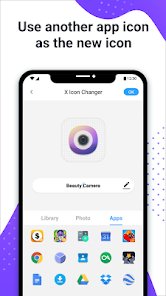 تطبيق تغيير شكل و اسم الايقونات بشكل احترافي screenshot 5