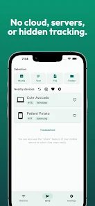 افضل تطبيق لنقل البينات دون الاتصال بالانترنت screenshot 3