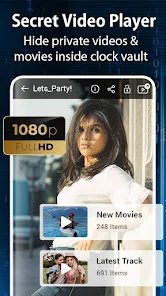 أفضل طريقة لإخفاء الصور والفيديوهات والتطبيقات داخل تطبيق الساعه screenshot 4