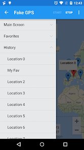تطبيق لتغيير موقعك الجغرافي بنقرة واحدة screenshot 5