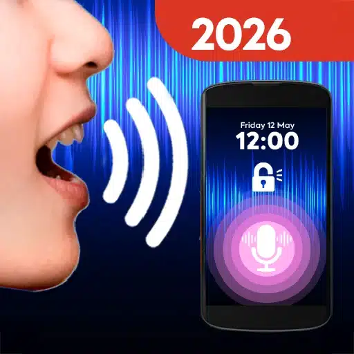 تطبيق فتح الشاشة بصوتك فقط - لقطة شاشة 1