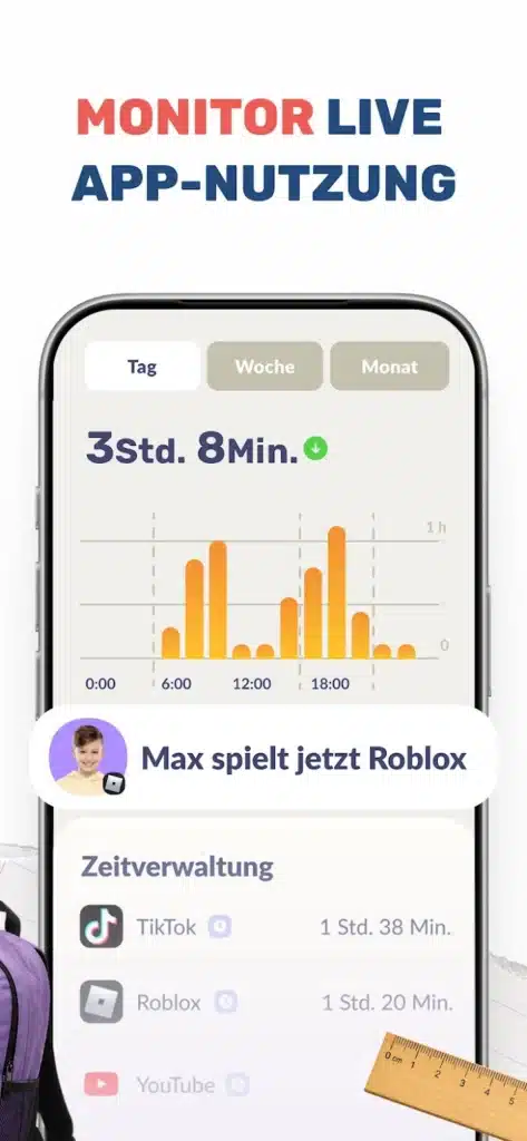 تطبيق رقابة أبوية لحماية أطفالك ومتابعة استخدام الهاتف بذكاء - لقطة شاشة 8