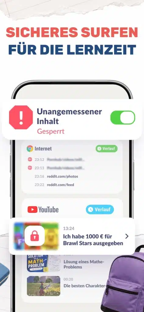 تطبيق رقابة أبوية لحماية أطفالك ومتابعة استخدام الهاتف بذكاء - لقطة شاشة 7