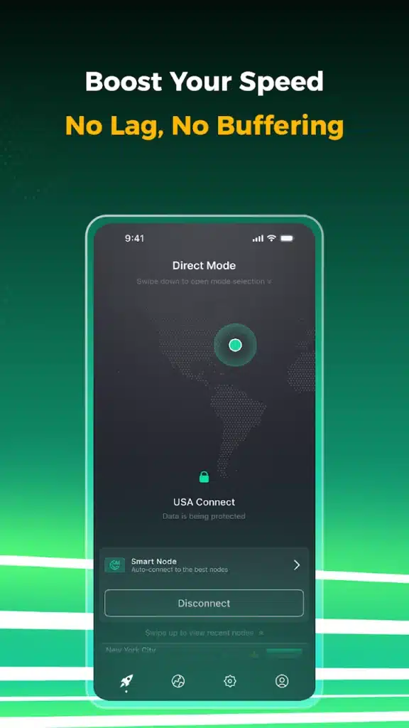 تطبيق لتسريع الانترنت و تثبيت بينج الالعاب - لقطة شاشة 4
