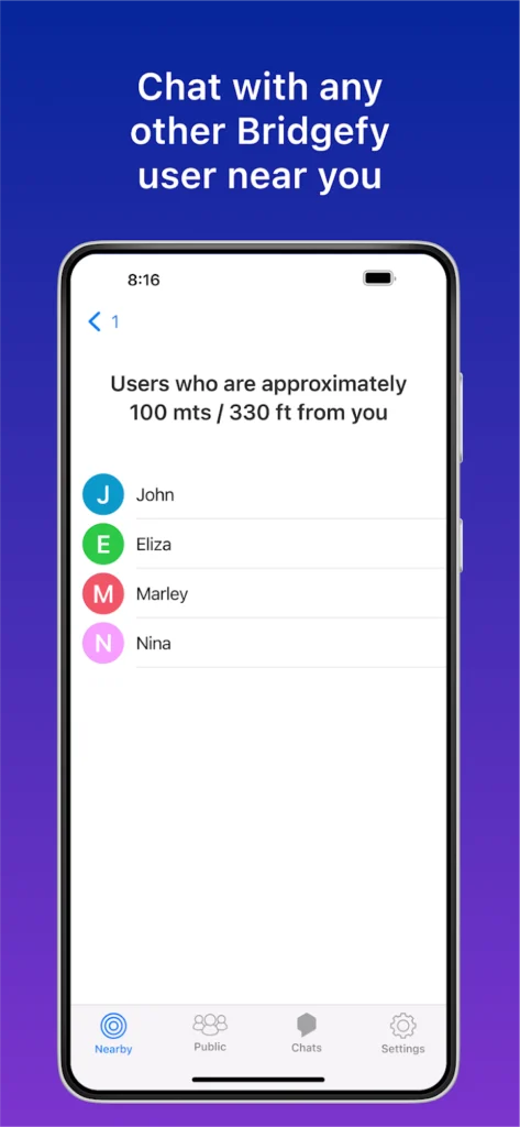 افضل تطبيق للتواصل بدون انترنت - لقطة شاشة 5